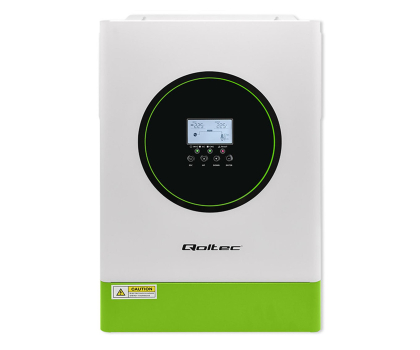 Falownik Qoltec Hybrydowy inwerter solarny Off-Grid 6200W 120A/48V MPPT